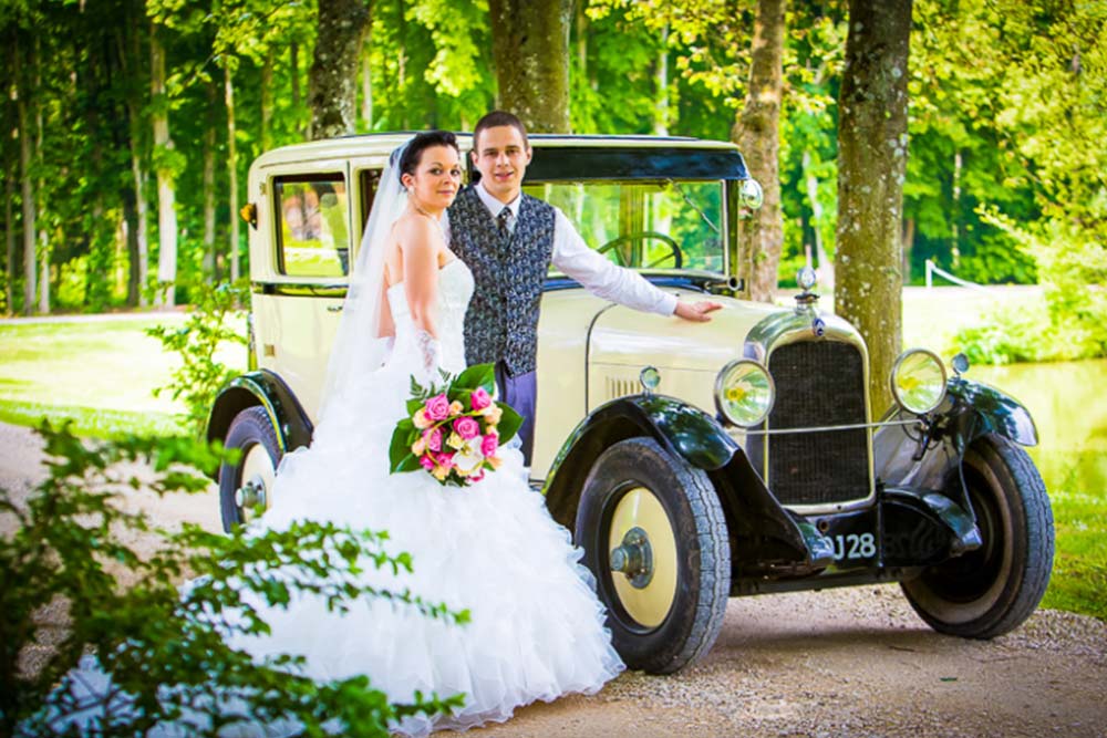 location voiture mariage cloyes Prestataires réception et mariage